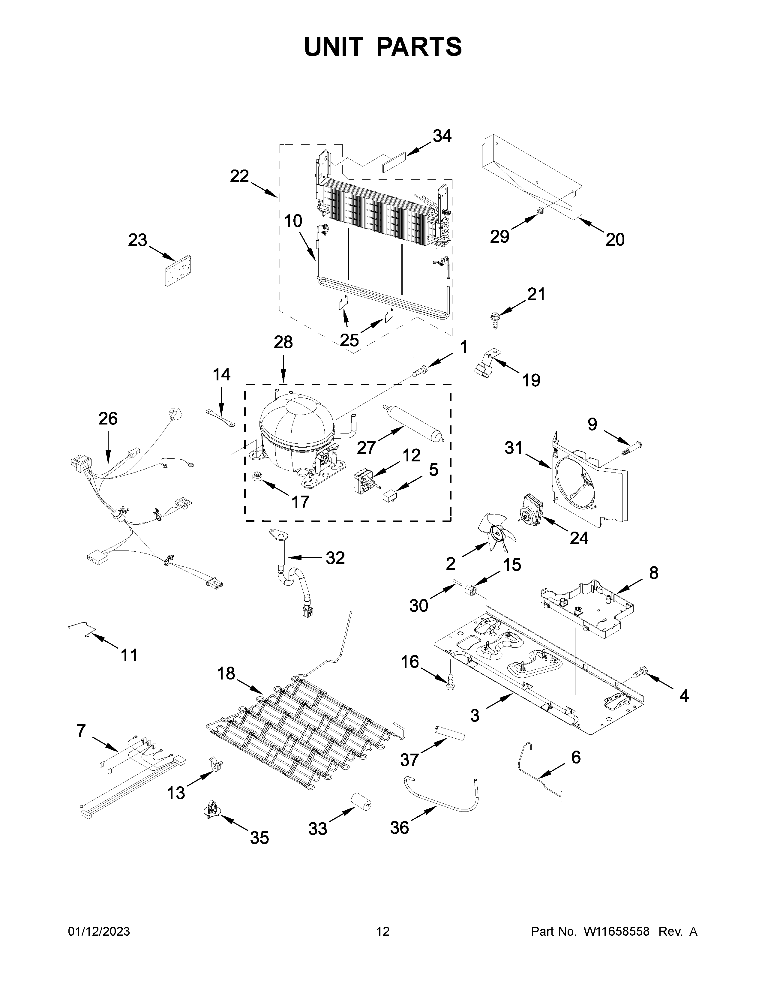 Unit parts