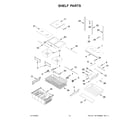 Whirlpool WRF540CWHZ09 shelf parts diagram