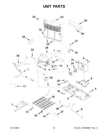 Unit parts