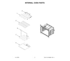 Whirlpool WOS51EC7HS21 internal oven parts diagram