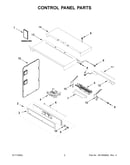 Control panel parts
