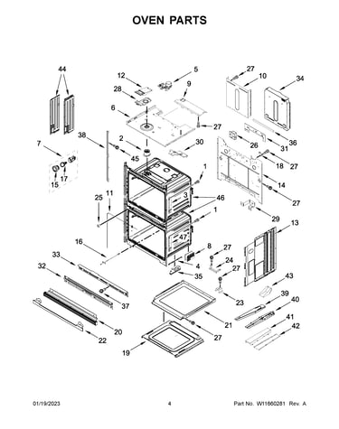 Oven parts