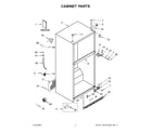 Maytag MRT711SMFZ02 cabinet parts diagram