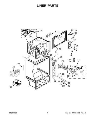 Liner parts