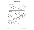 Maytag MRT711SMFZ02 shelf parts diagram