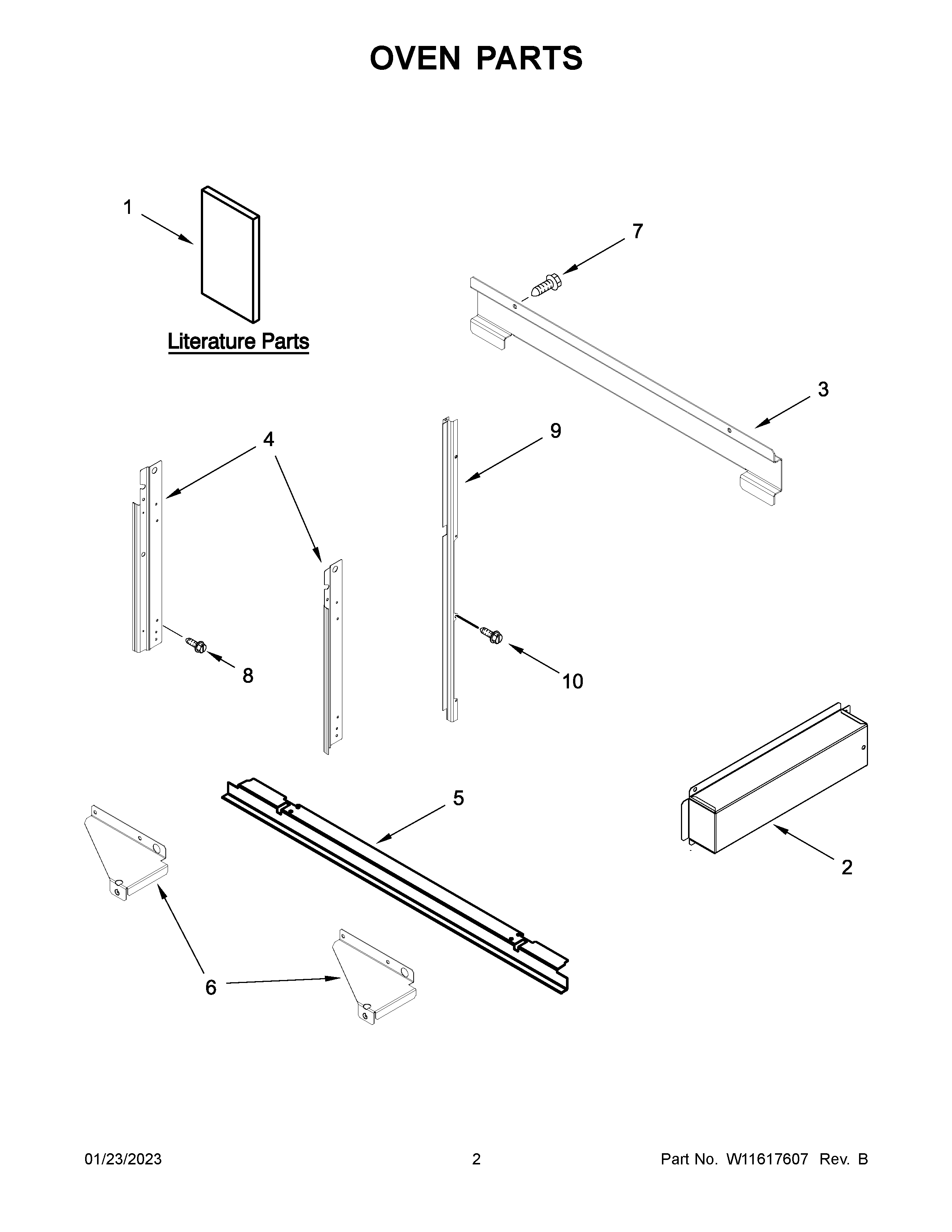 OVEN PARTS