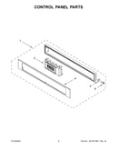 Control panel parts