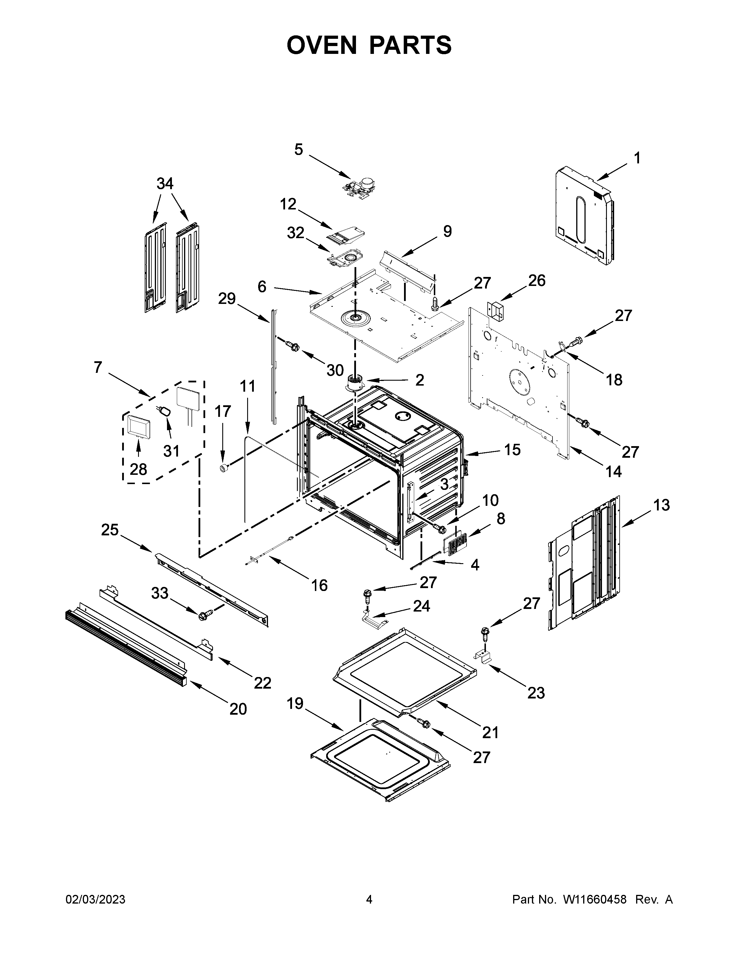 OVEN PARTS