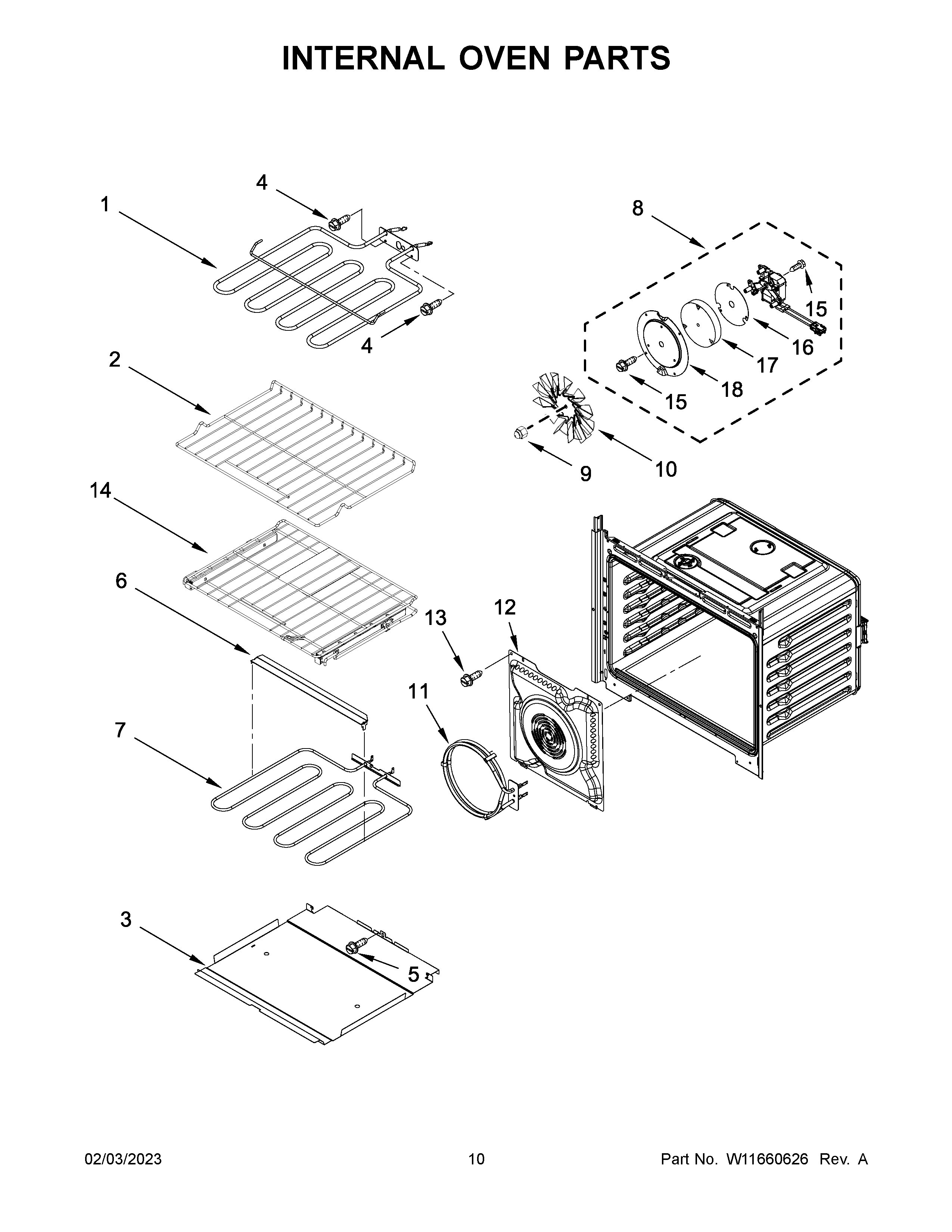 INTERNAL OVEN PARTS