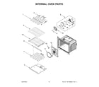 Maytag MEW9627FZ21 internal oven parts diagram