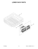 Lower rack parts