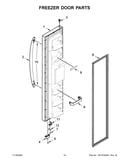 Freezer door parts