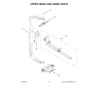 Maytag MDB4949SKB1 upper wash and rinse parts diagram