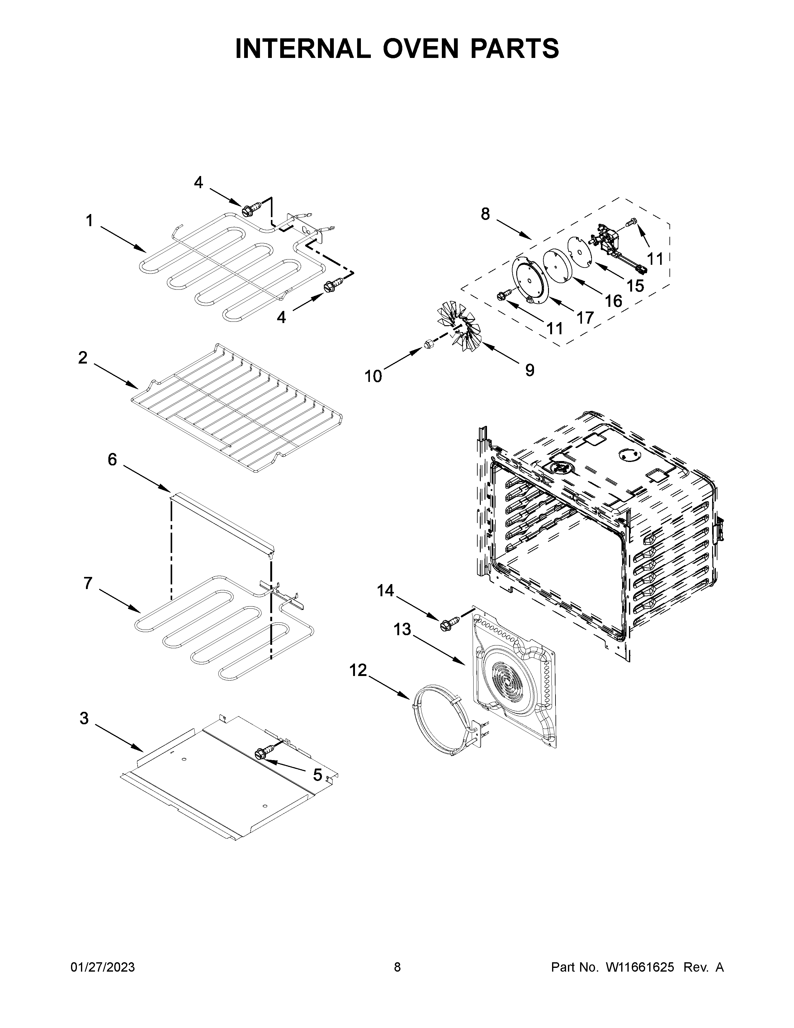 INTERNAL OVEN PARTS