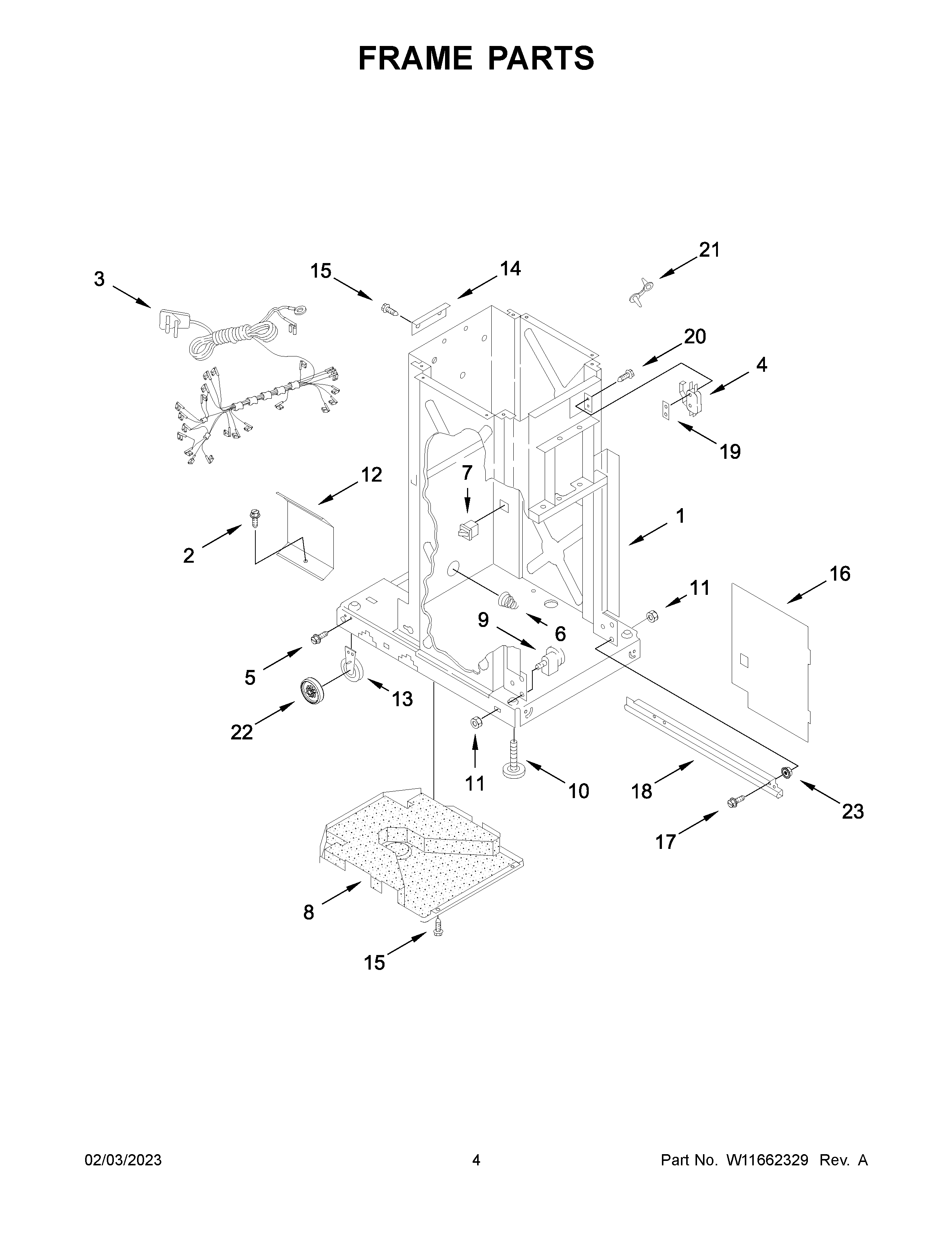 Frame parts