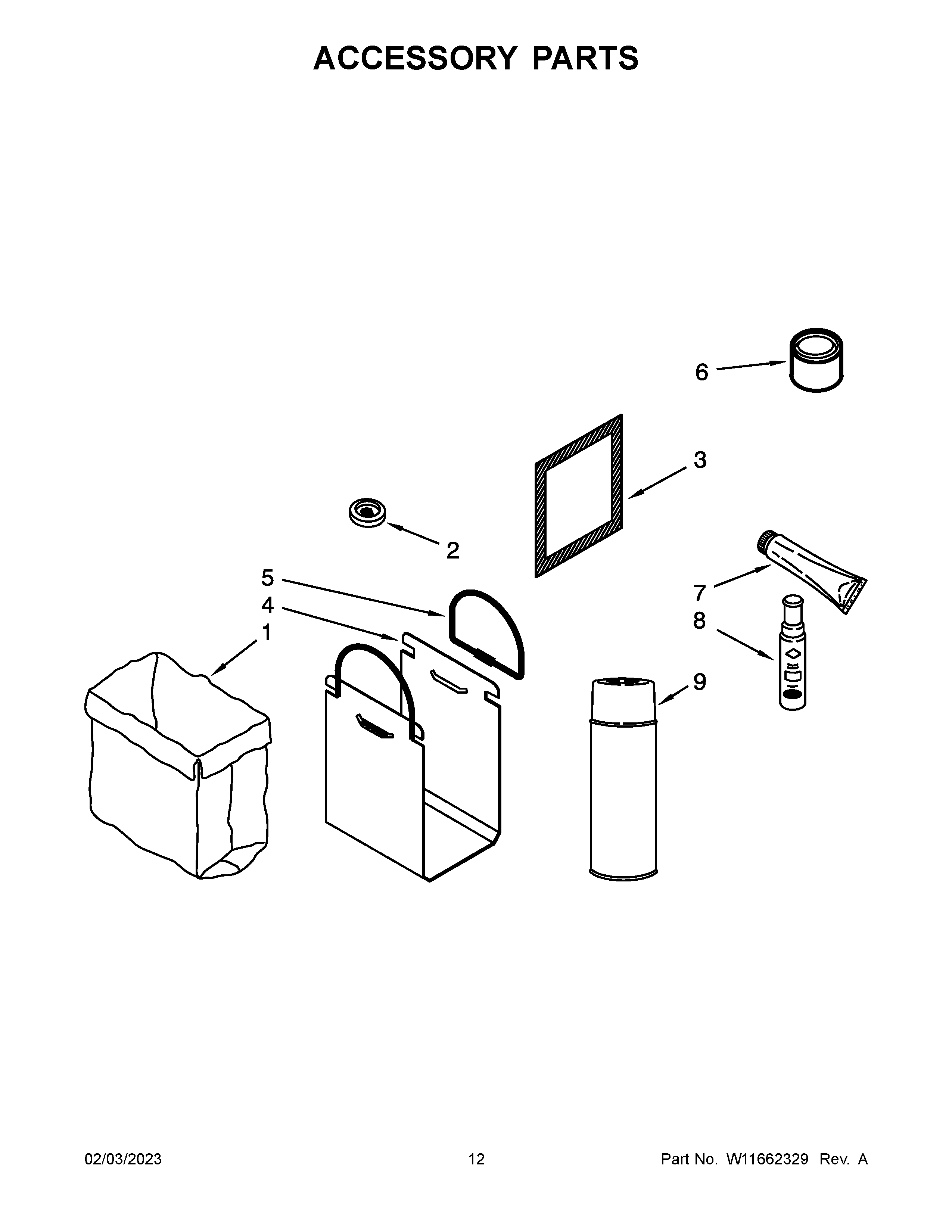 Accessory parts
