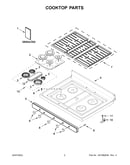 Cooktop parts