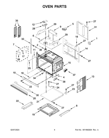 Oven parts