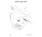 Jenn-Air JMW2427LL02 control panel parts diagram