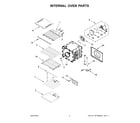 KitchenAid KOCE507EBS22 internal oven parts diagram