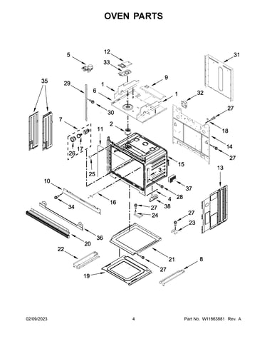 Oven parts