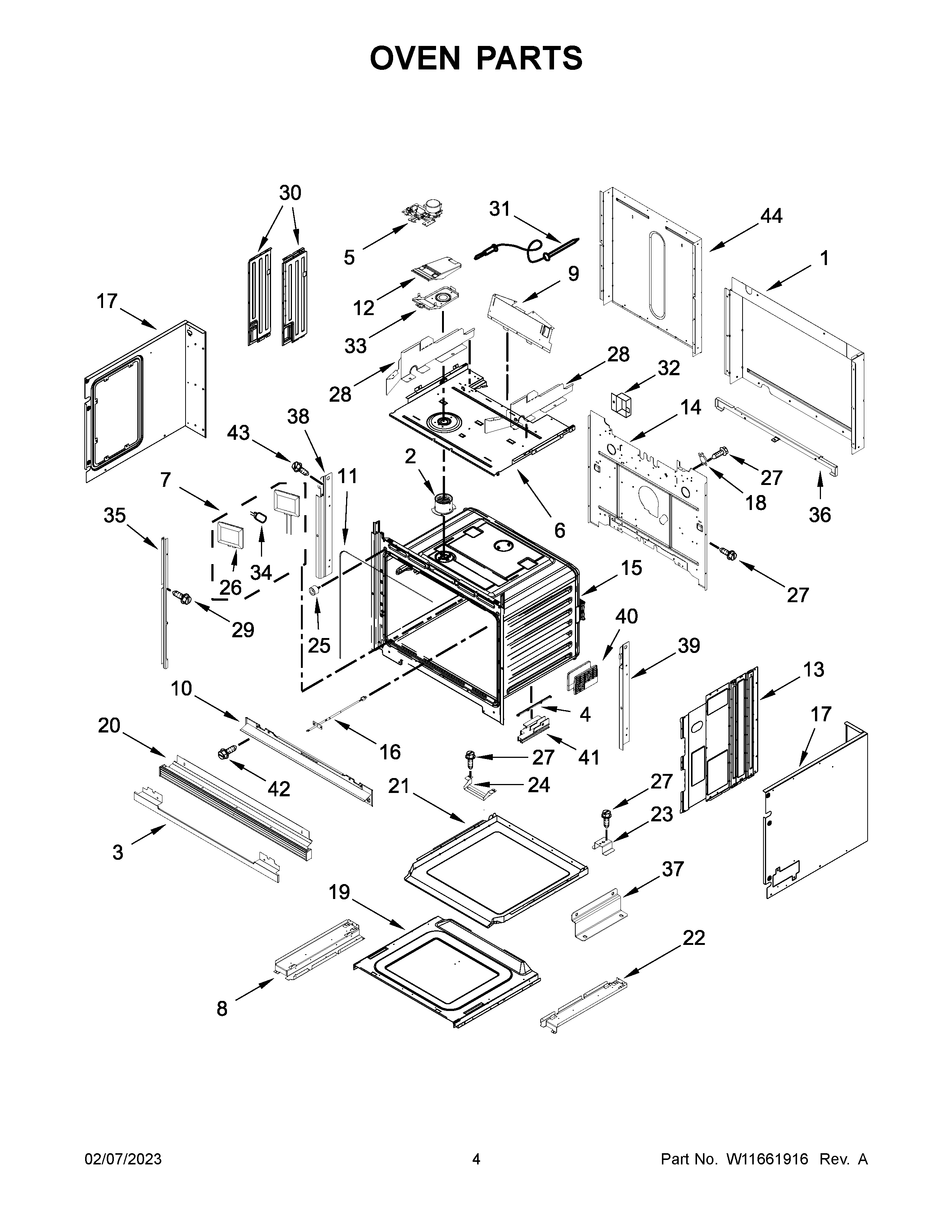 OVEN PARTS