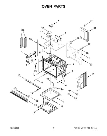 Oven parts