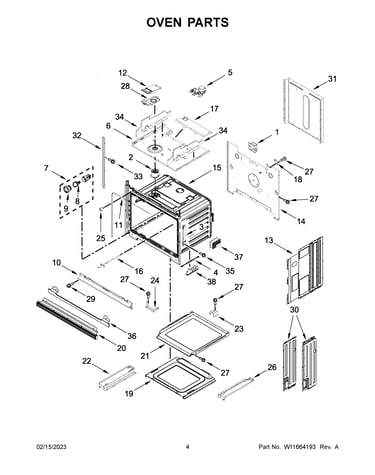 Oven parts