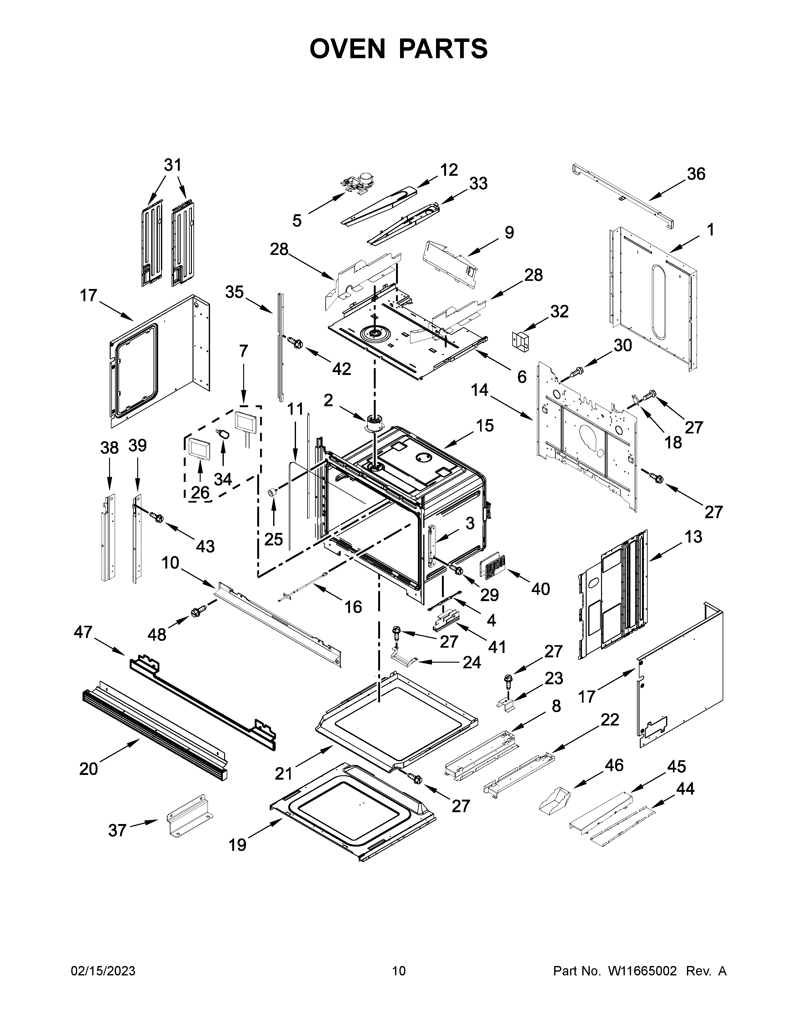 OVEN PARTS