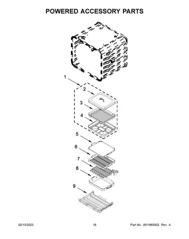 Powered accessory parts