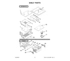 Maytag MFW2055FRZ02 shelf parts diagram