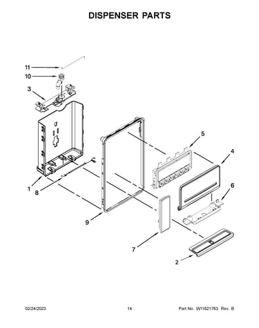 Dispenser parts