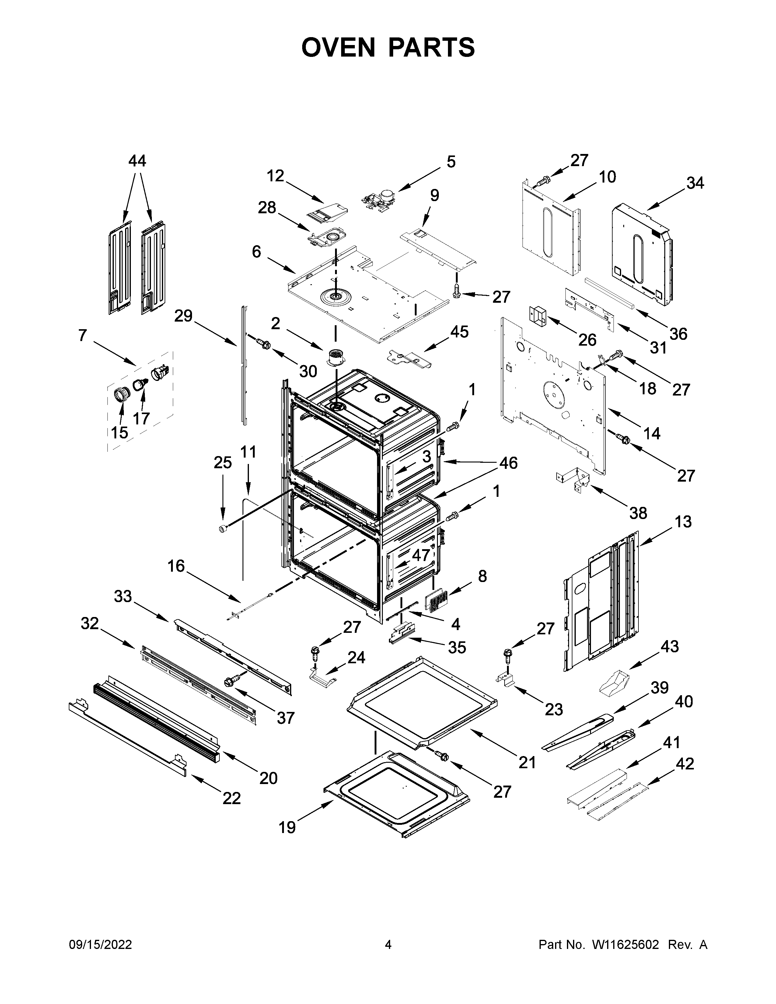 Oven parts