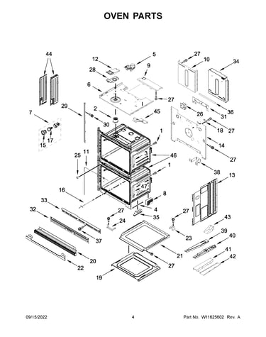 Oven parts
