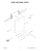 Door and panel parts