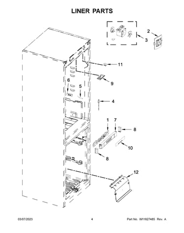Liner parts