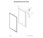 KitchenAid KBBX104EPA04 refrigerator door parts diagram