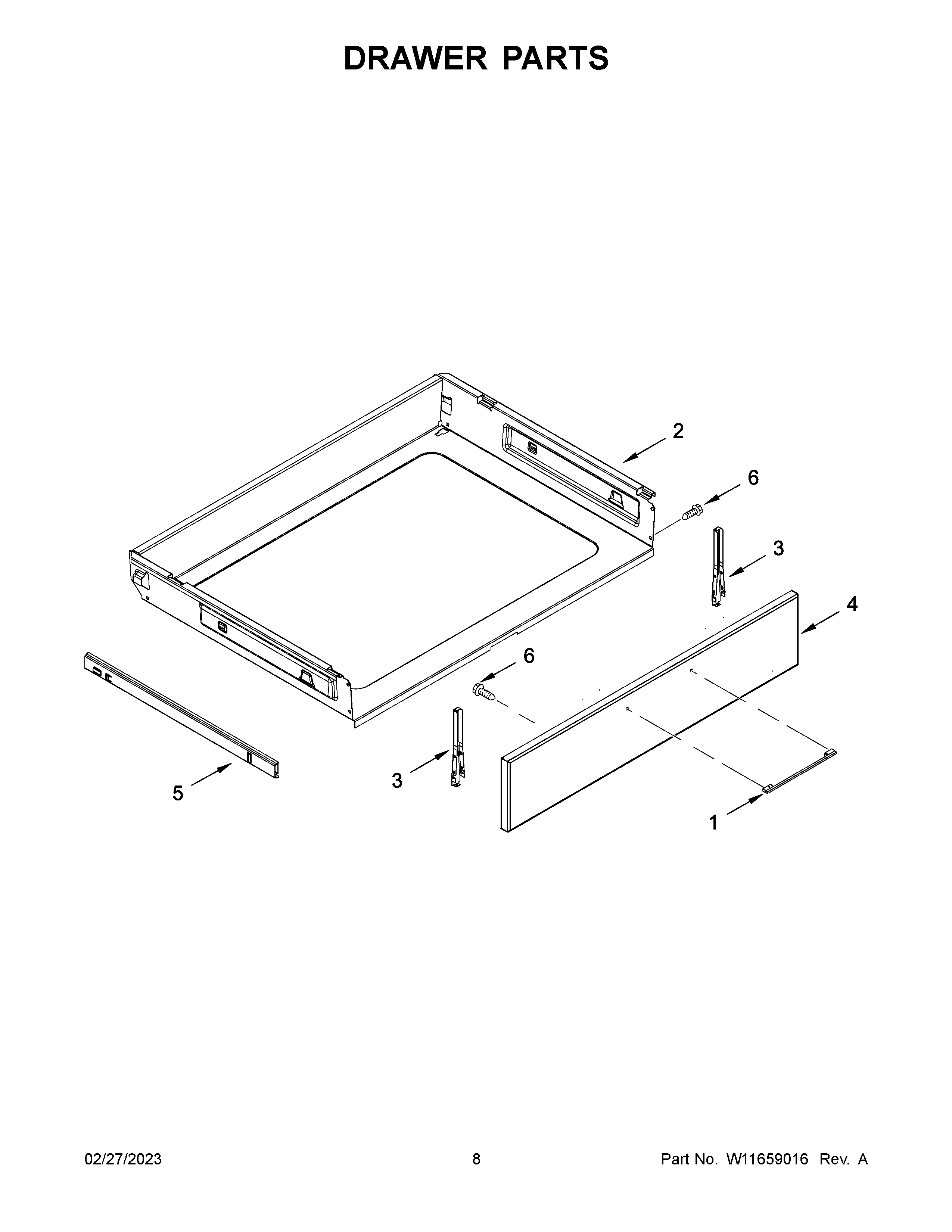 DRAWER PARTS