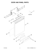 Door and panel parts