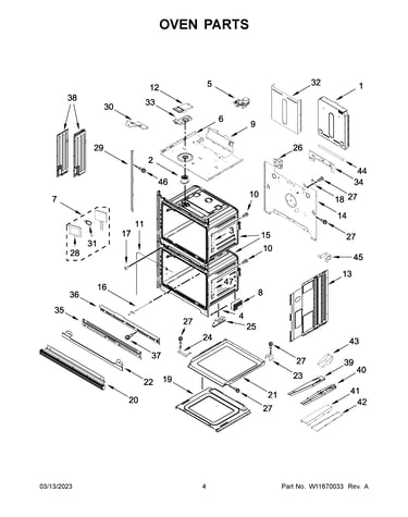 Oven parts