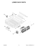 Lower rack parts
