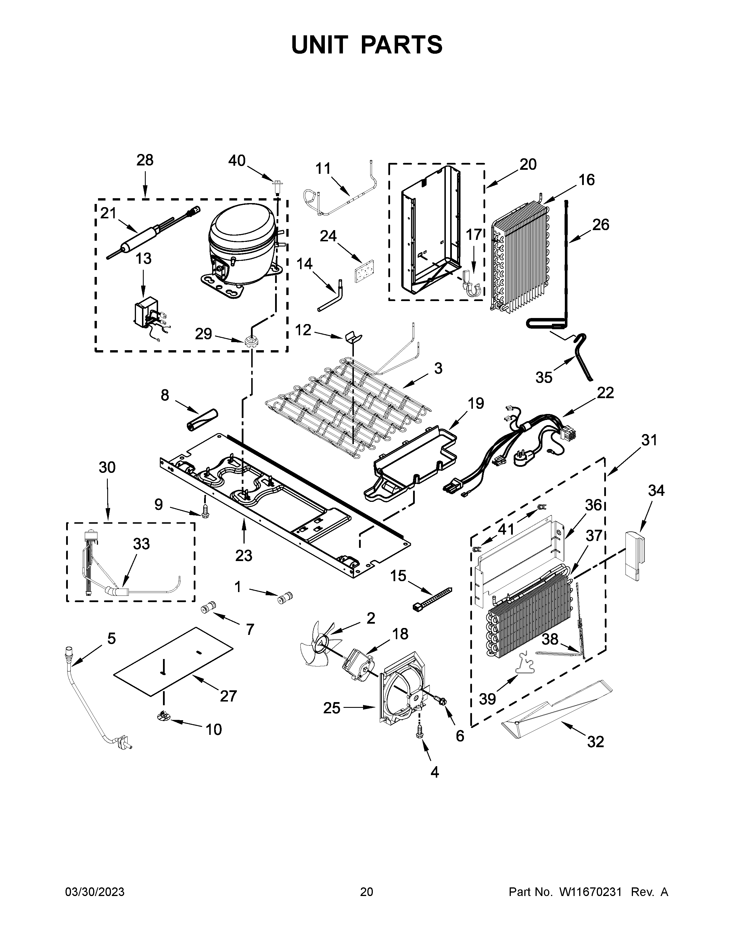 Unit parts