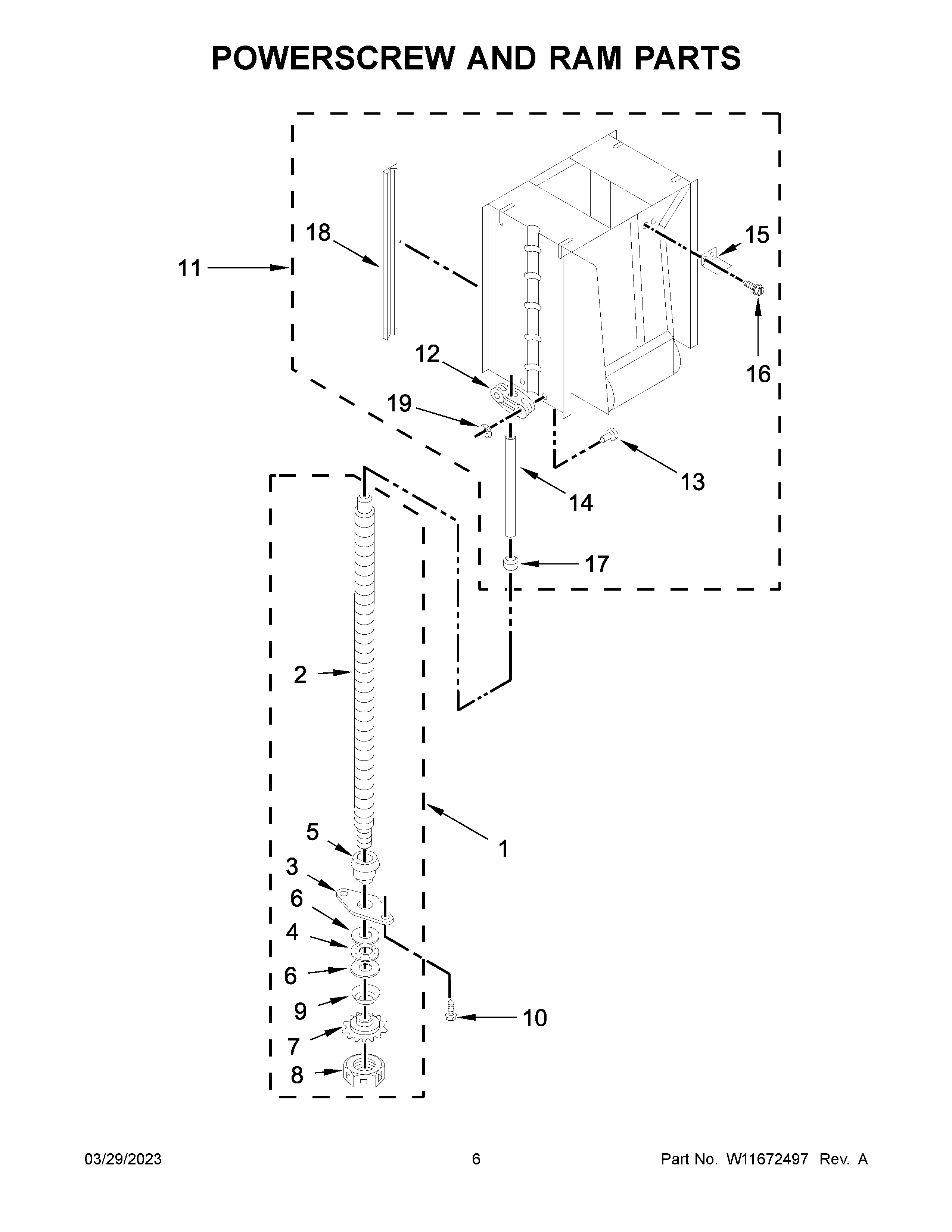 POWERSCREW AND RAM PARTS