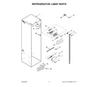 KitchenAid KBSD706MPS00 refrigerator liner parts diagram