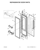 Refrigerator door parts