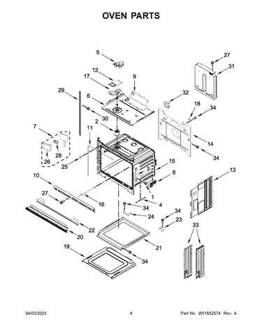 Oven parts