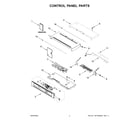 Maytag MOES6027LZ00 control panel parts diagram