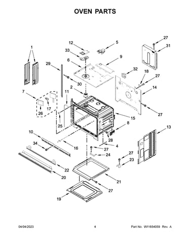 Oven parts