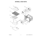 Maytag MOES6027LZ00 internal oven parts diagram