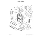 Maytag MOED6030LZ00 oven parts diagram